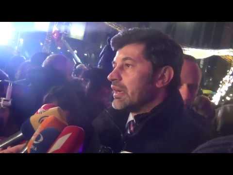 თბილისის მერმა კახა კალაძე საახალწლო ნაძვის ხე აანთო