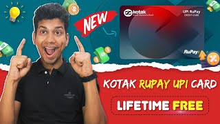 Kotak Launch Virtual Only Lifetime Free Upi Rupay Credit Card - Kaisa Hai??