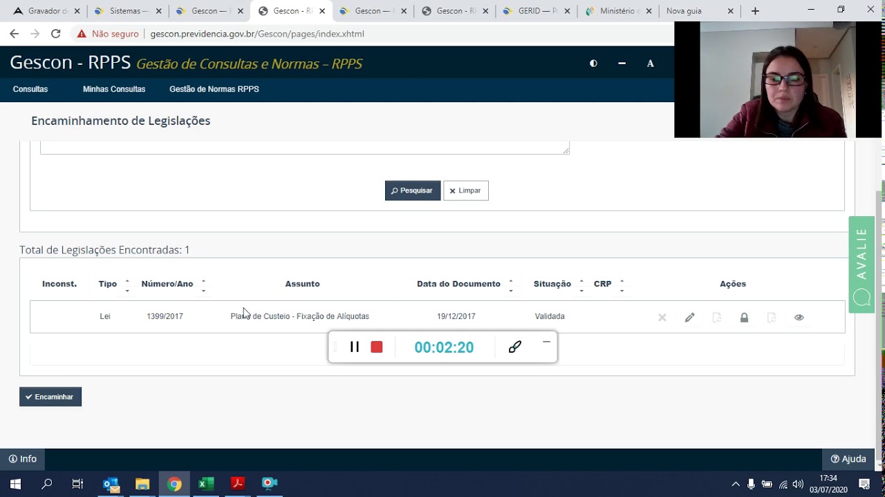PASSO A PASSO PARA ENVIAR LEI NO GESCON - YouTube