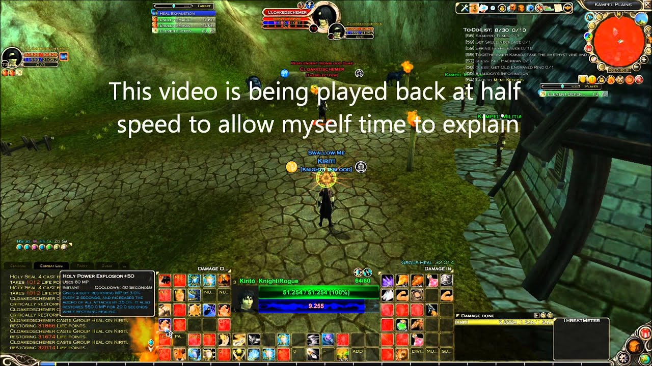 Runes of Magic: Knight/Rogue Tanking Concept?? - YouTube