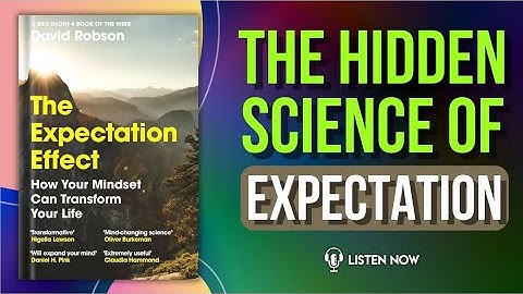 The Expectation Effect by David Robson Audiobook | Book Summary in English
