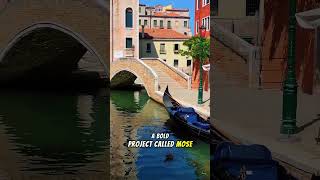 Why Venice Is Slowly Sinking—And How They're Lifting It || #climatechange #venice #engineering