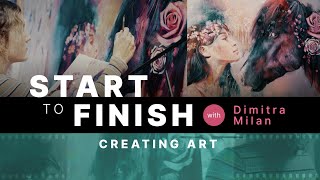 Paint a Masterpiece with Dimitra Milan