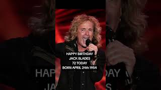 Jack Blades Happy Birthday Night Ranger Damn Yankees #news #shorts #musichistory
