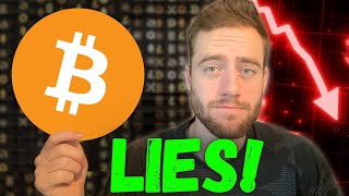 BITCOIN - IT"S FALLING AND THEY ARE LYING TO YOU! screenshot 5