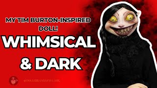 Creating a Hauntingly Beautiful Wire Doll in Tim Burtons Style OOAK Custom