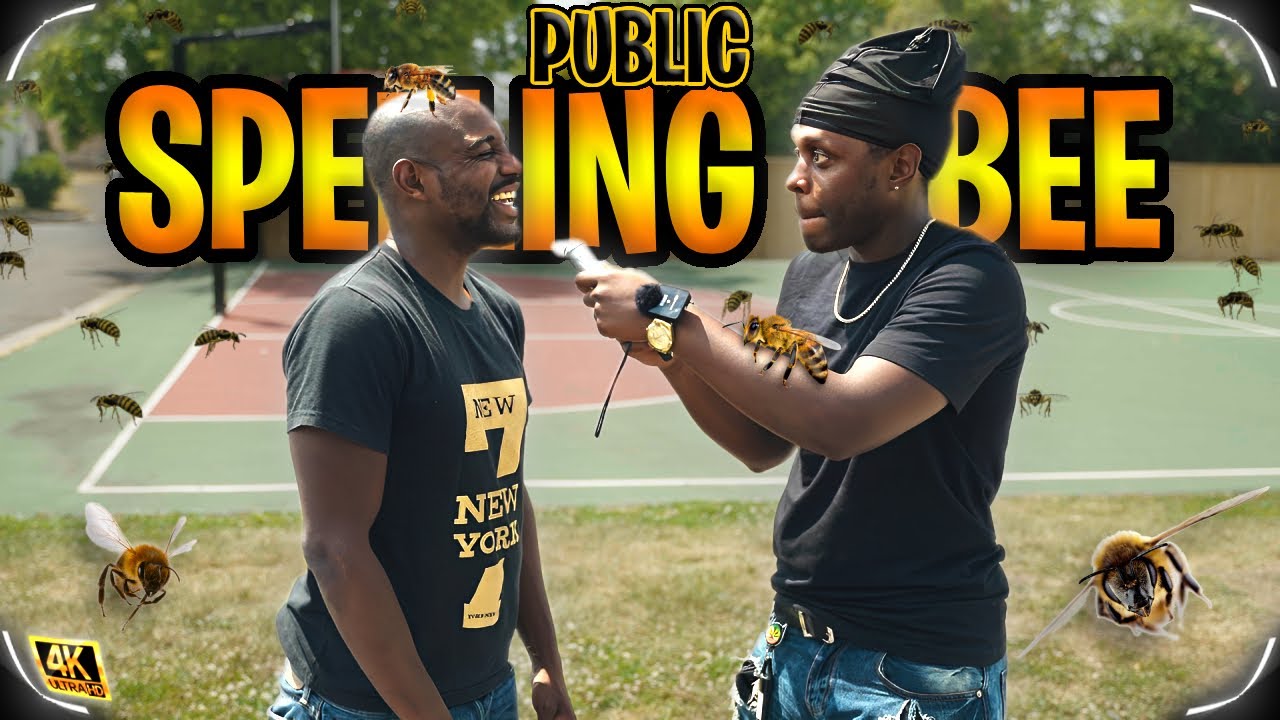 Spelling Bee in The HOOD 🐝 - YouTube
