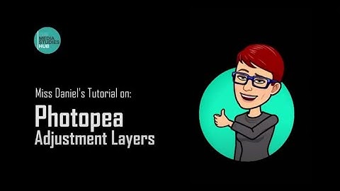 Photopea: Using Adjustment Layers