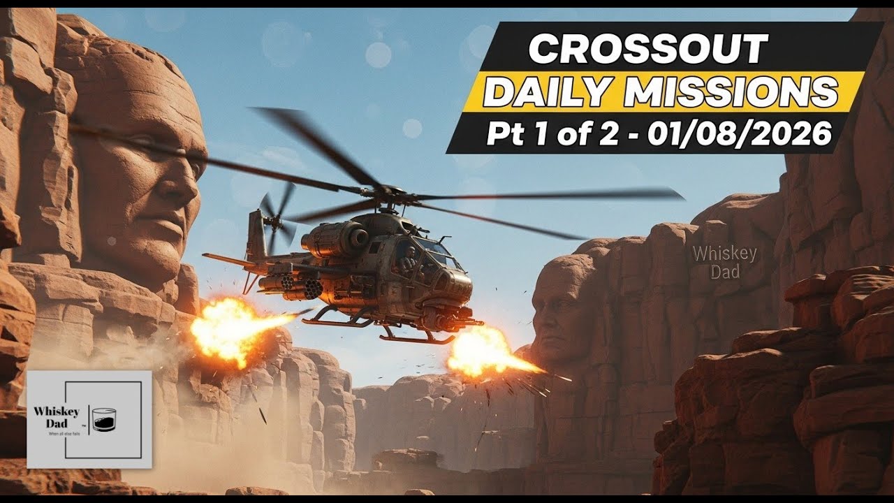Crossout Daily Missions Pt 1 of 2 - 01/08/2026