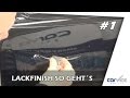 Lackieren so geht`s! Lackfinish #1      Lackläufer herausschleifen