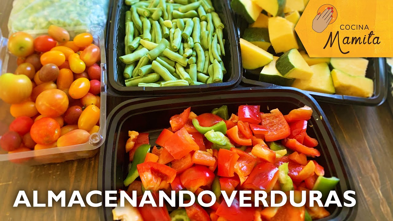 ALMACENANDO VERDURAS | Cocina Mamita