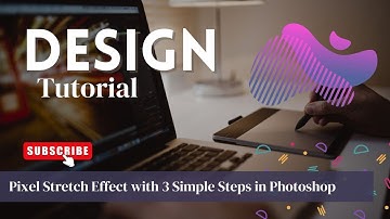 Pixel Stretch Effect with 3 Simple Steps in Photoshop #shorts #viralshort #ImageStretching #adobe