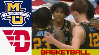 Marquette Vs Dayton Basketball Game Full Highlights 2024
