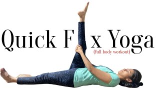 10 minutes Quick Fix Yoga Workout | Full Body Workout |Quick Fix Yoga