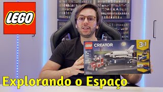 LEGO Transporte do Foguete, Explorando o Exspaço 31091 ( Unboxing Review)