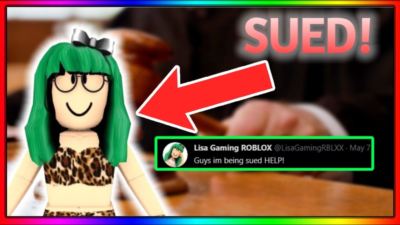 Lisa Gaming Roblox Is Being Sued Must Watch Youtube - lisa gaming roblox wikitubia