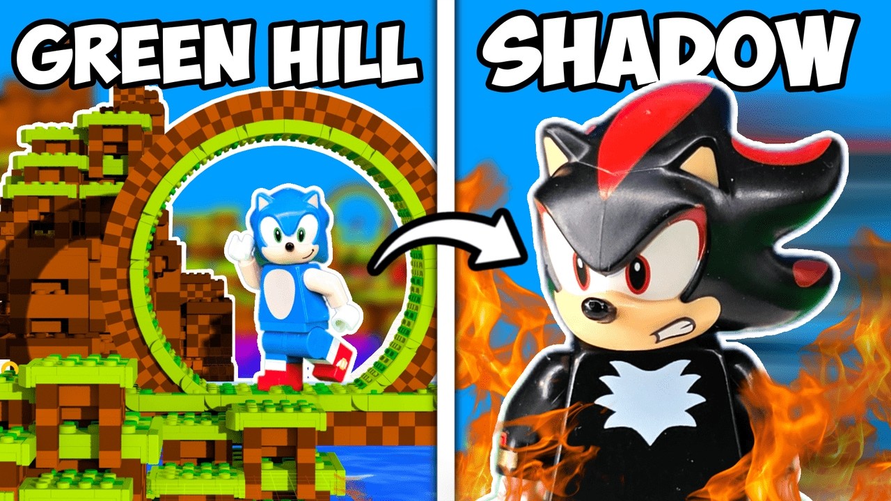 I Built Sonic The Hedgehog 3 Using LEGO