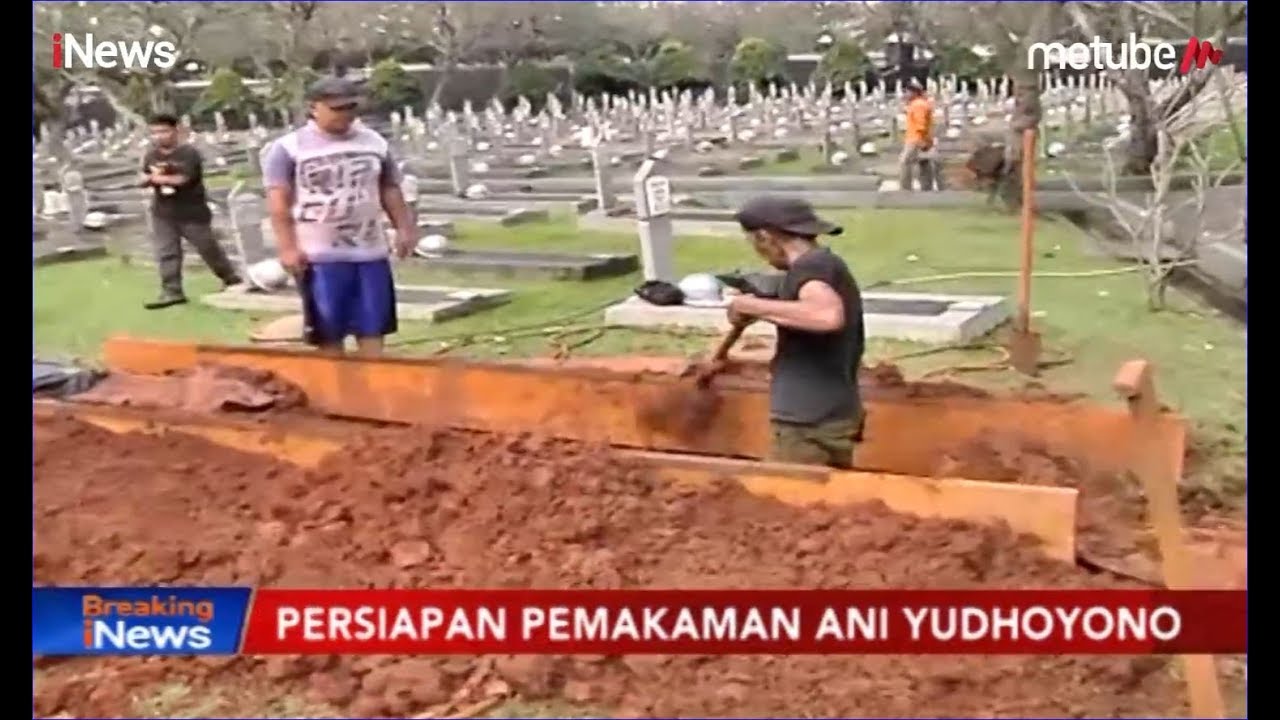 Ani Yudhoyono di Makamkan di TMP Kalibata Blok M, Nomor 129 - Breaking iNews 01/06