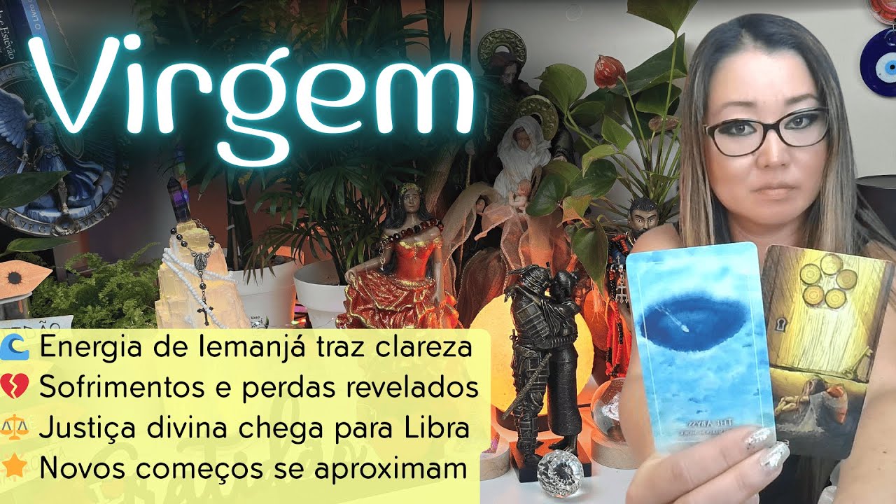 ♎ VIRGEM: Iemanjá Revela Por Que Você Sofreu e Como Vem a Vitória 🌊💔