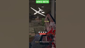 Call Of Duty MW3 Beta Gameplay #shorts