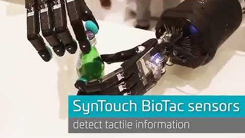 The World’s First Haptic Telerobot Hand