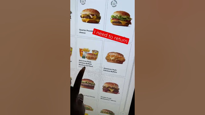 The menu is extensive at McDonald’s España 🇪🇸