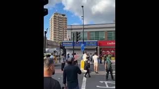 on Edgware road london shorts fire
