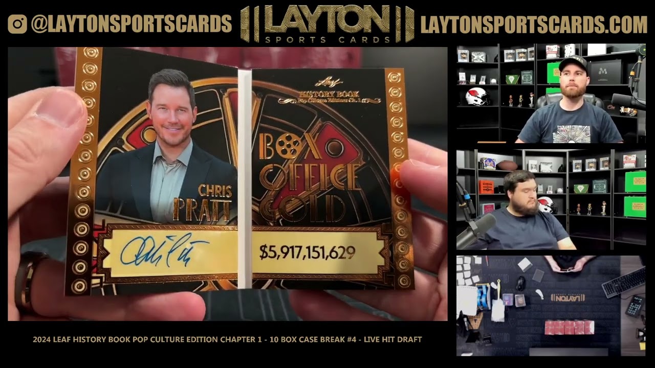 2024 Leaf History Book Pop Culture Edition Chapter 1 - 10 Box Case Break #4