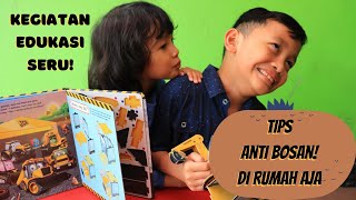 Bermain Merangkai Digger atau Mobil Alat Berat - Ide Kegiatan Edukasi Permainan Anak di Rumah screenshot 4