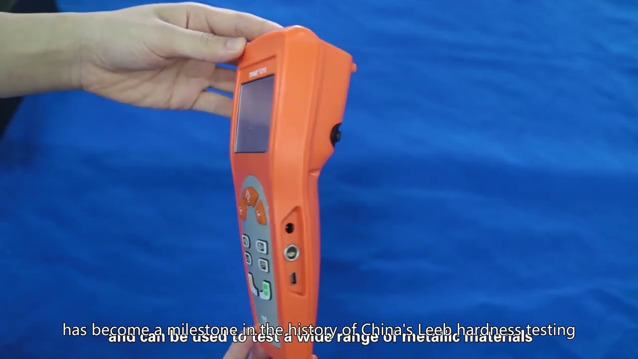 TIME Leeb hardness tester has filled the gap in the field of domestic portable hardness testing.