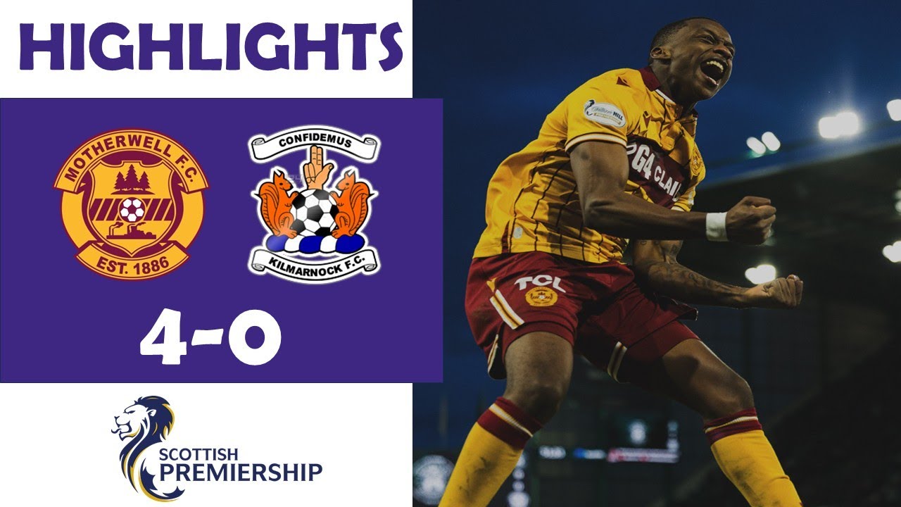 Motherwell v Kilmarnock 4-0 Highlights Goals | Scottish Premiership 25/26
