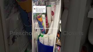 #storage #teacher #preschoolvibes #teacherorganization