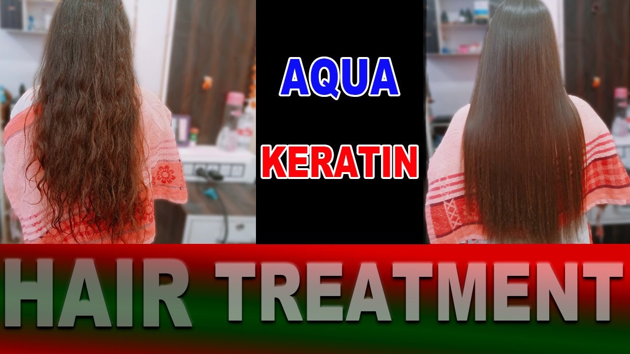 Aqua treatment process and benefits aqua treatment  keratin treatment   girjas salon  YouTube