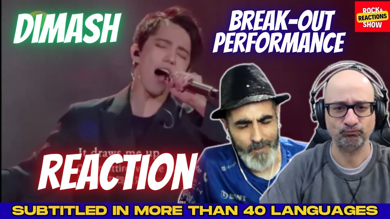DIMASH Reaction -  break-out performance - SOS | React | Reacción |  反応 | Rock and Reactions