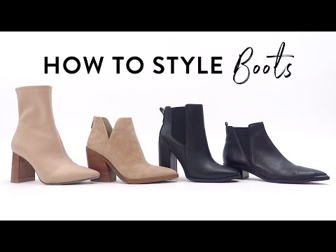 HOW TO STYLE BOOTS & BOOTIES | What to wear with different types of boots | Miss