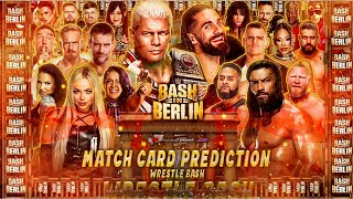 WWE Bash in Berlin 2024 Dream Match Card Prediction