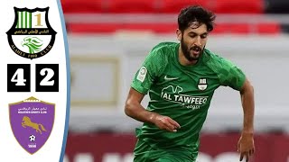 أهداف مباراة الاهلي القطري ومعيذر اليوم 4-2 | الاهلي ضد معيذر - الدوري القطري اليوم