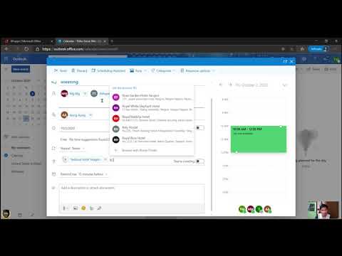 How to schedule Teams Meeting with Outlook Web App