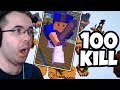 100 Kill! TÜM HARİTAYI KONTROL ETTİK! EFSANE BİR MAÇ! | Minecraft Bed Wars