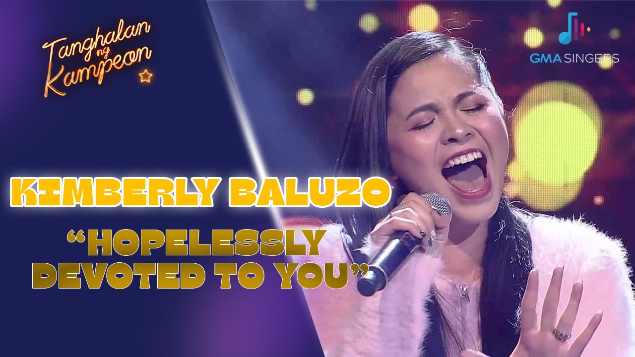 Kimberly Baluzo is taking it easy on 'Hopelessly Devoted To You'! | TiktoClock