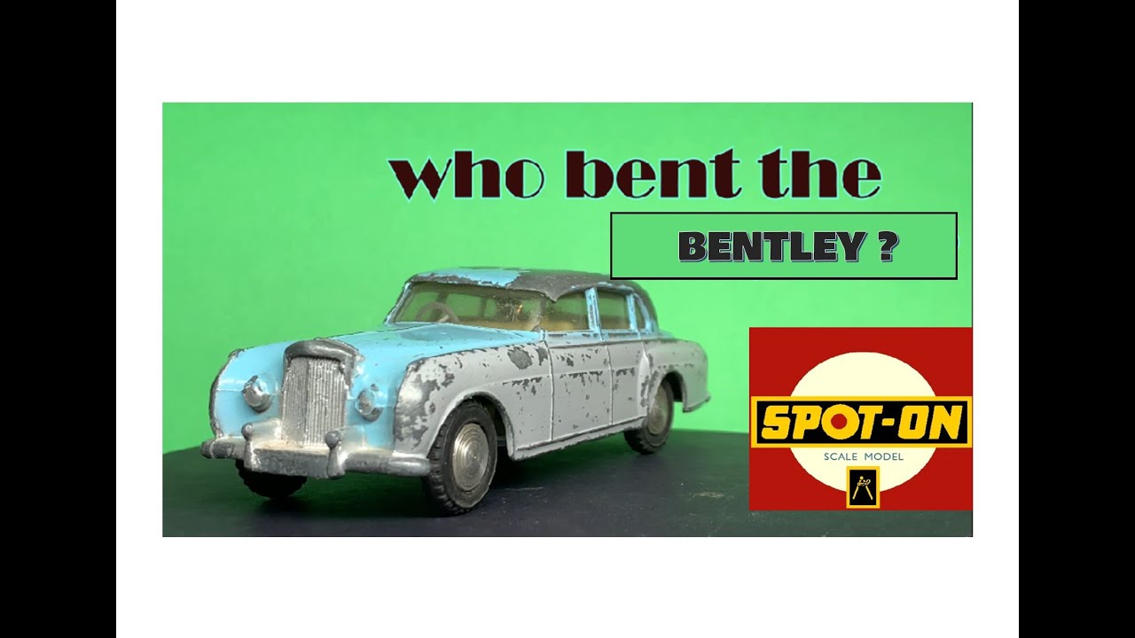 Spot -On toys Bentley sport saloon model 102 - YouTube