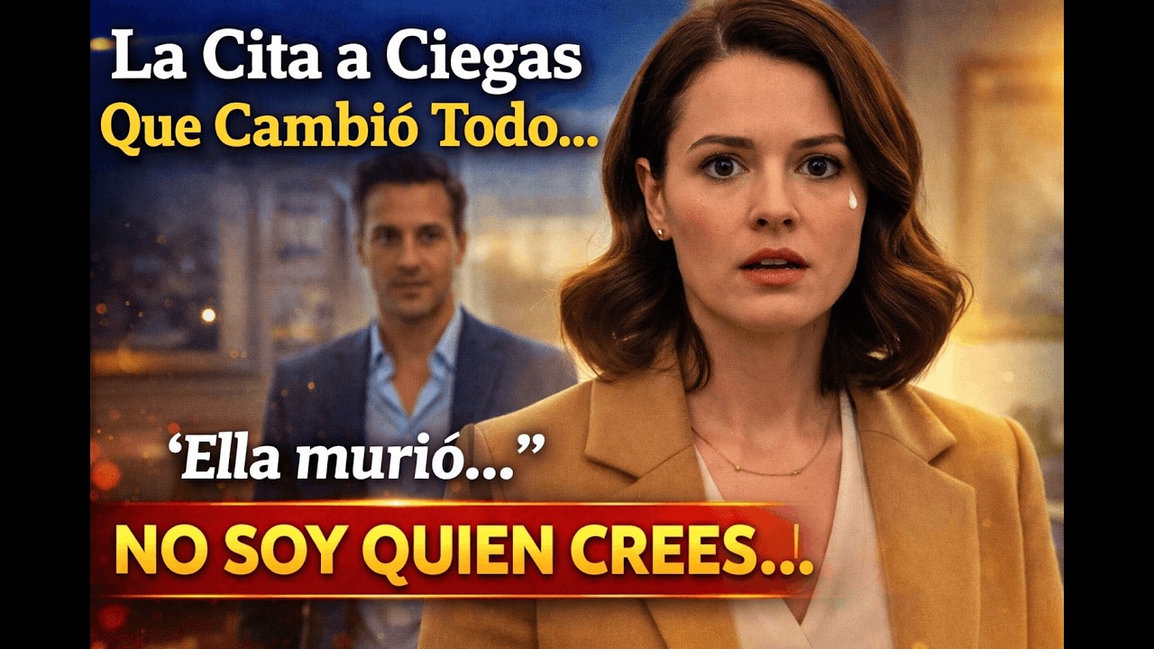 “La Cita a Ciegas Que Cambió Todo… ‘No Soy Quien Crees’ | Una Verdad Que Sanó Dos Corazones”
