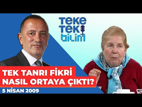 Tek Tanrı fikri nasıl ortaya çıktı? Prof. Dr. Gönül Tekin - Teke Tek Bilim