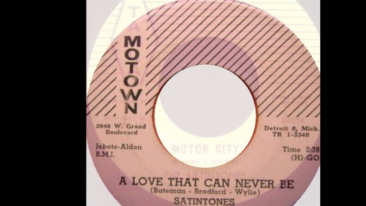 A love that can never be Satintones YouTube