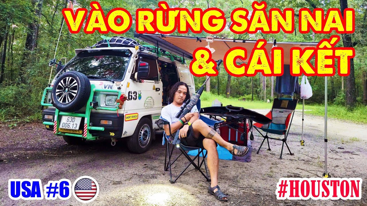 P10/T6~USA : VỀ HOUSTON ĐI SĂN BẮN VỚI BẠN, XĂM HÌNH MỚI Ở HOUSTON, THĂM TRỤ SỞ NASA