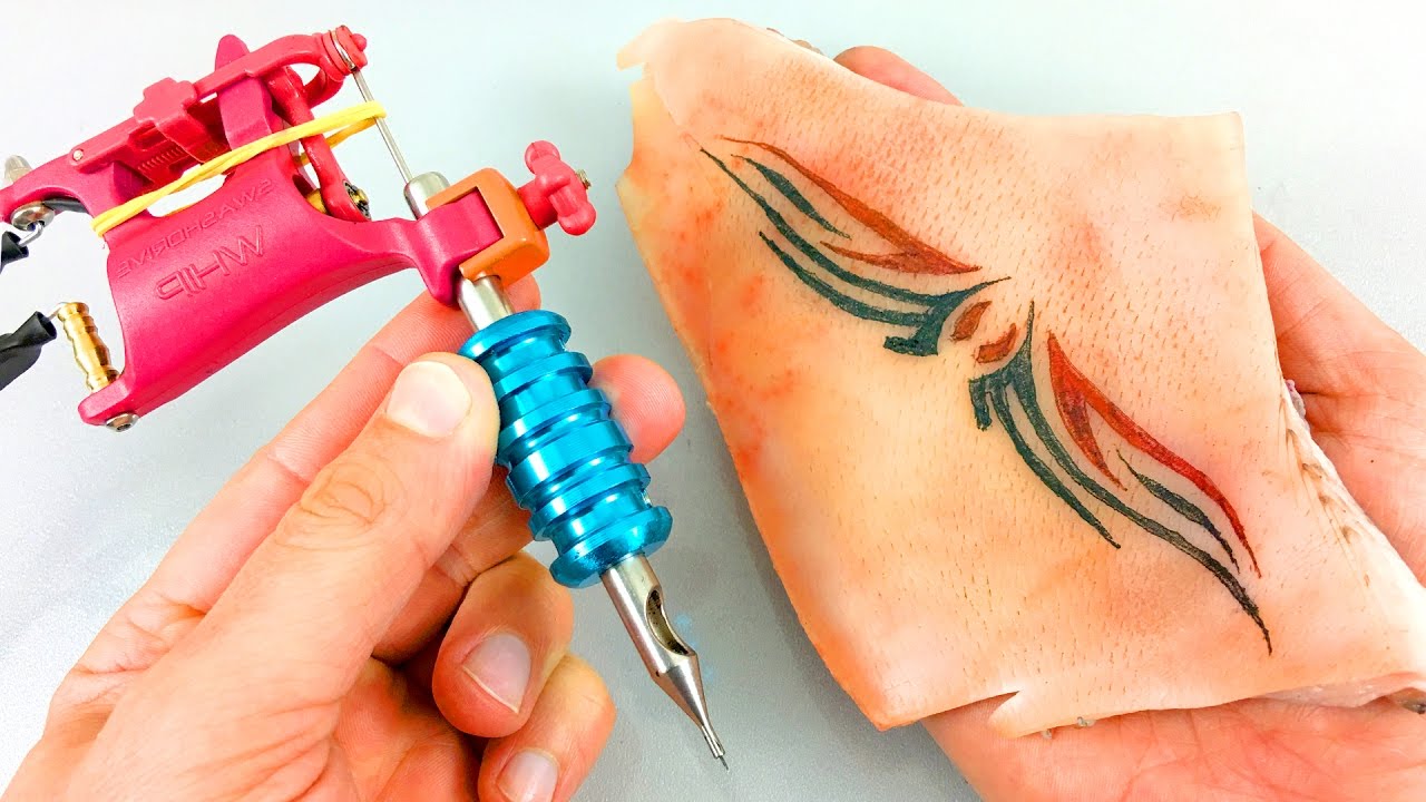 How To Make Tattoo At Home With Tattoo Machine Tattoo Making On Hand How To Make Tattoo Tattoo Youtube
