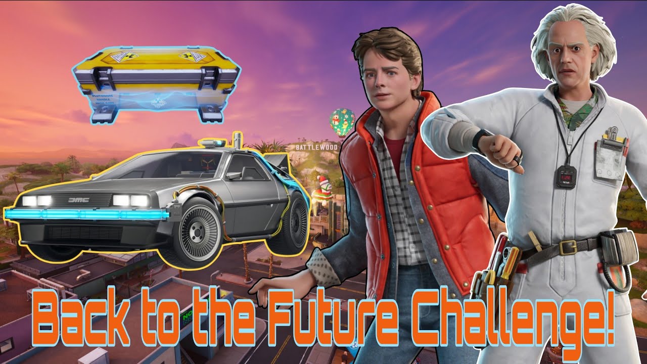 Fortnite: Испытание «Назад в будущее»!