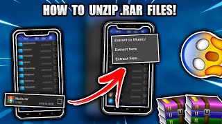 How to DECOMPRESS .RAR Files on ANDROID (EASY) screenshot 4
