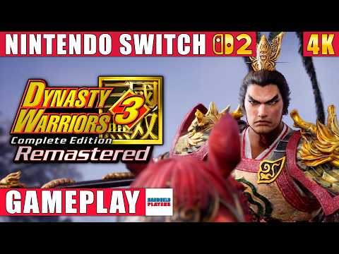 Dynasty Warriors 3: Complete Edition Remastered Nintendo Switch 2 Gameplay