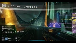 Solo Flawless 390 Crota’s End all Challenges
